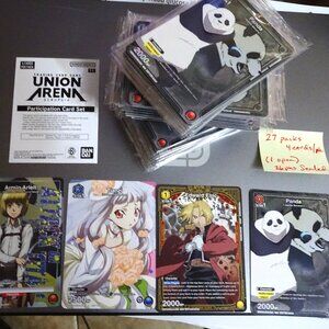 Union Arena 4pk Participation Card Set 28packs